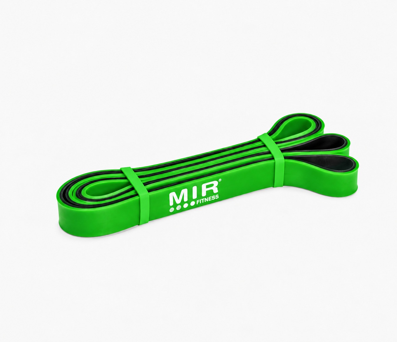 Banda p/dominadas verde MIR -intensidad super livana, esp. 1,8cm (importado)