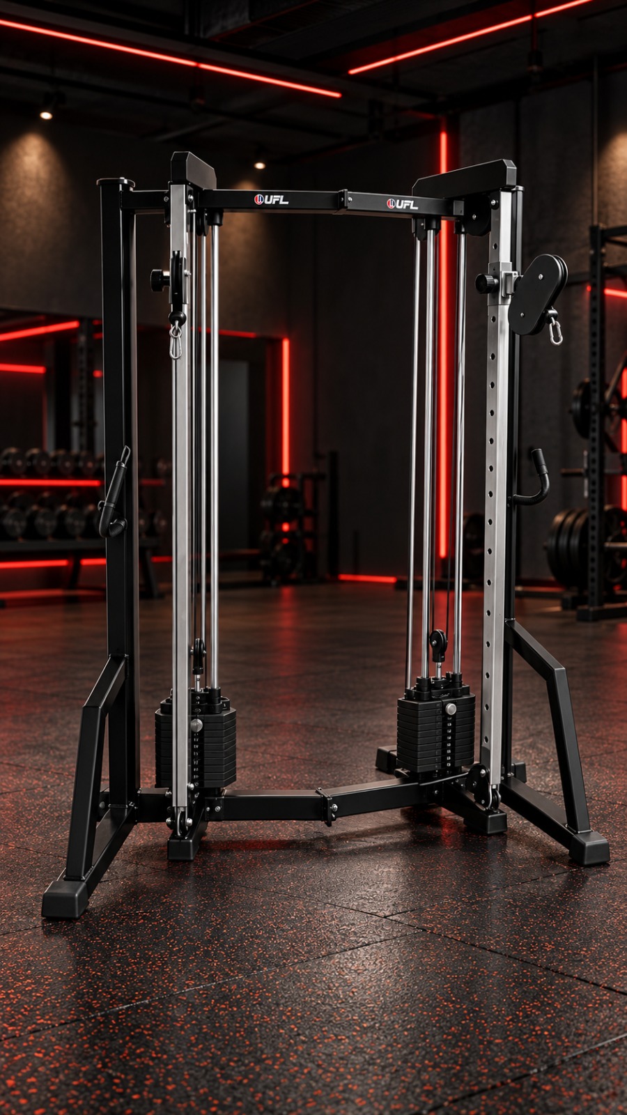 Polea Doble de Pared con Regulación en V 100kg FULL