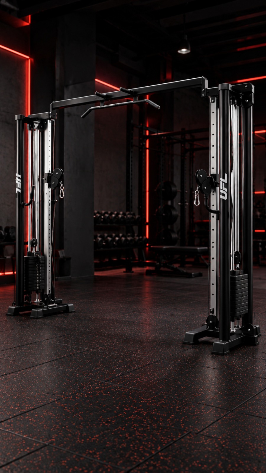 Polea Doble Enfrentada con Regulación 100kg FULL