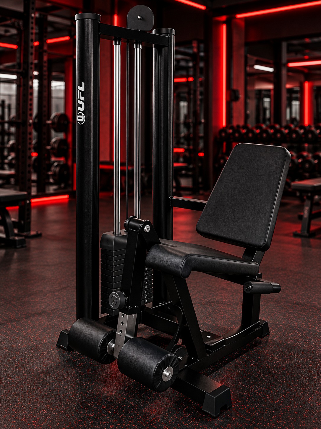 Sillón de Cuádriceps Tiro de Frente 75kg FULL