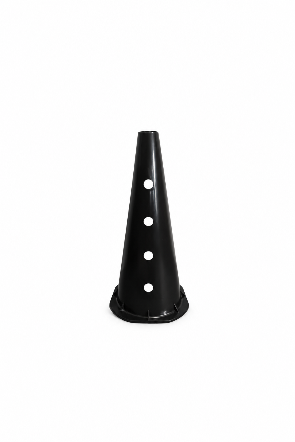 CONO X 52 CM NEGRO RANURADO