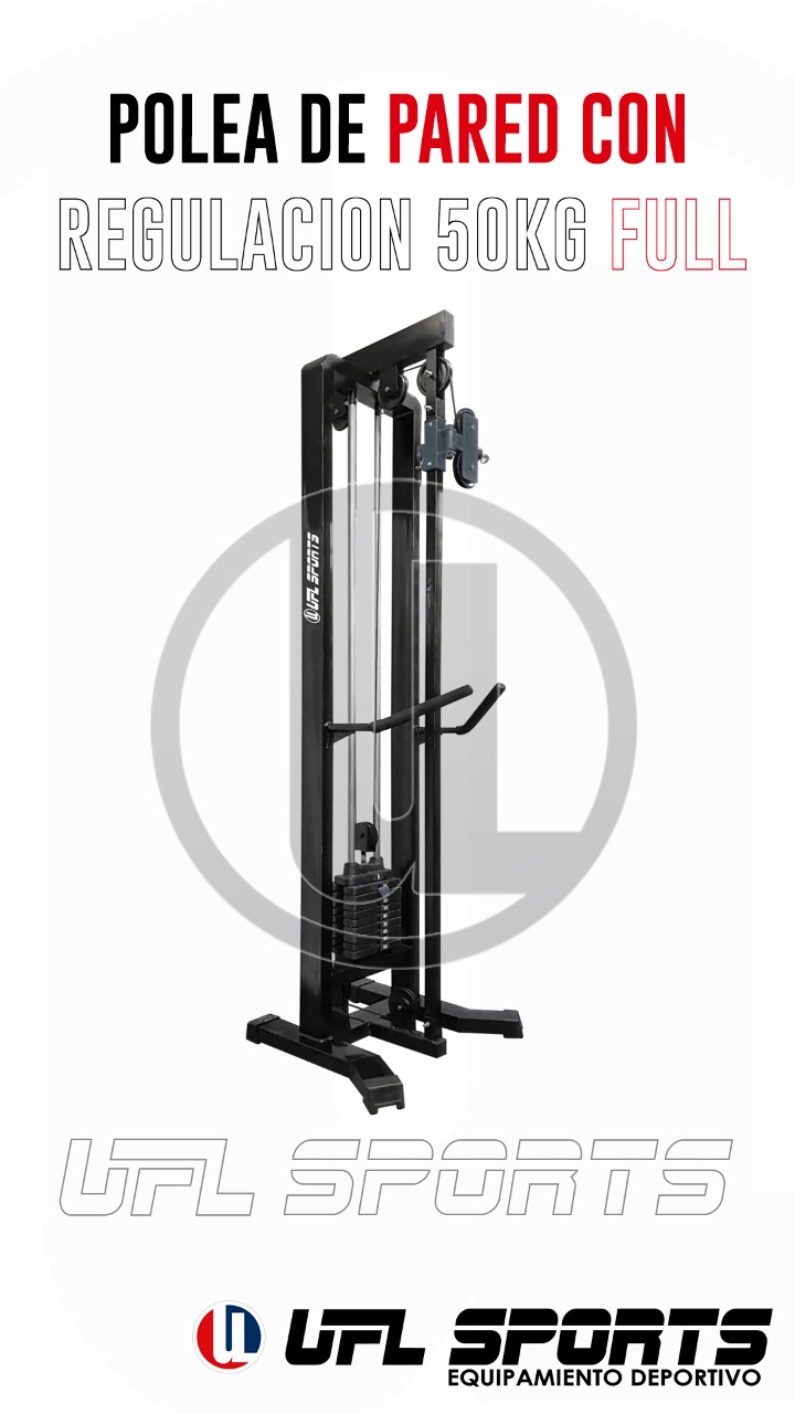 Polea de Pared con Regulación 50kg FULL