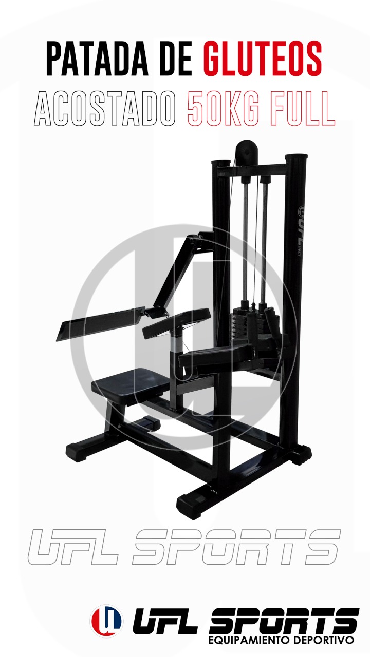Patada de Glúteos Acostado 50kg FULL